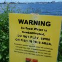 sewage dump sign St. Petersburg Gulfport Florida