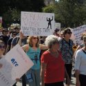 protest Trump. Donald Trump