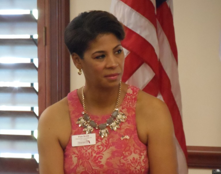 WMNF Pam Keith Senate candidate SeanK 2016 feb SAM_5671 WMNF