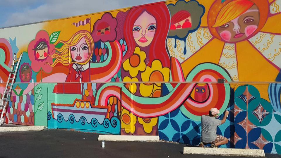 St. Pete Murals Updated WMNF 88.5 FM