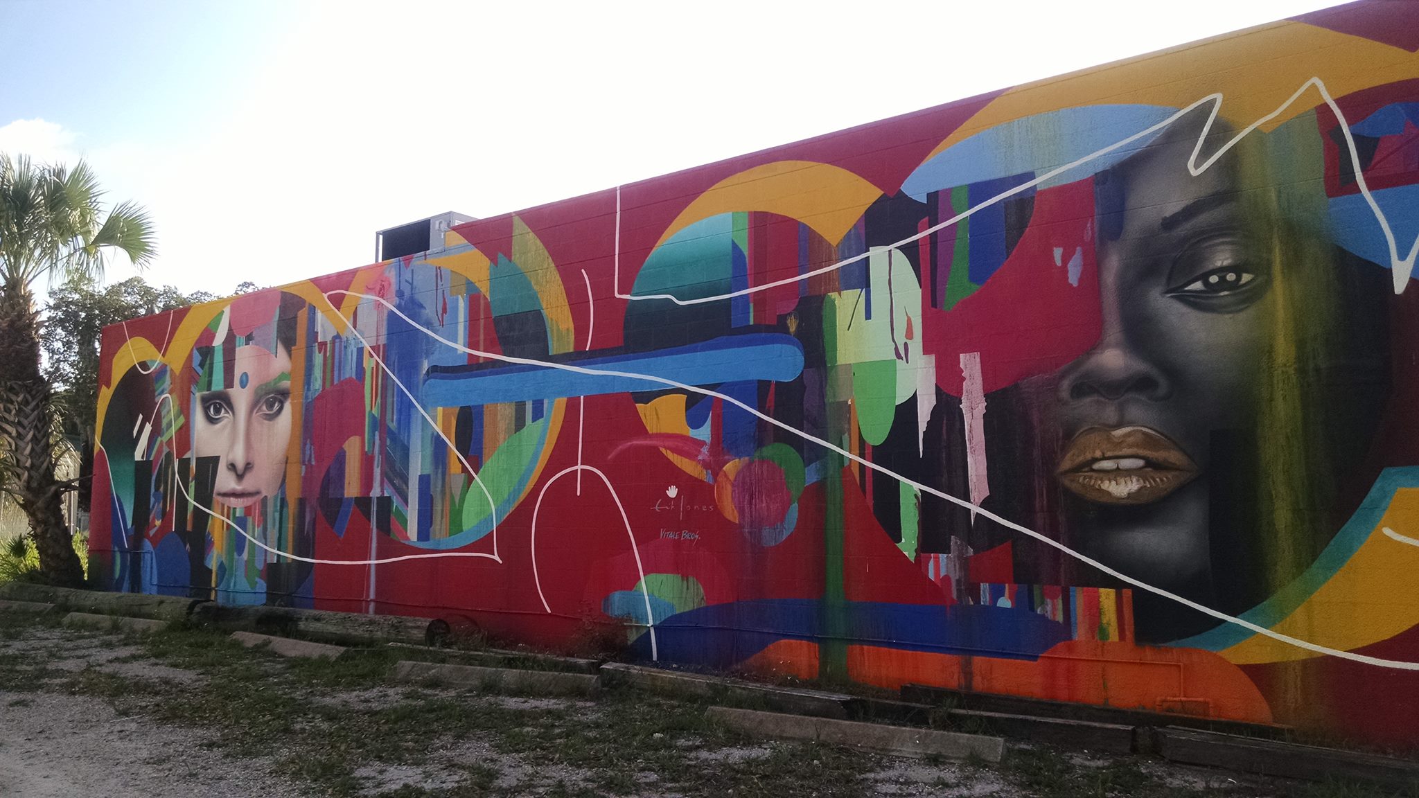 WMNF st pete mural by Mallory DuPuy 1st ave s 22 WMNF