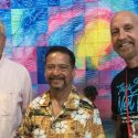 Juan Melendez and Mark Elliott with host Rob Lorei