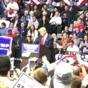 Donald Trump at a rally