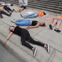 guns gun violence die-in