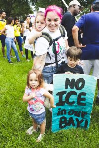 Families Belong Together rally in Tampa migrants immigrants