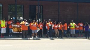 fight for 15 labor union strike walk-out
