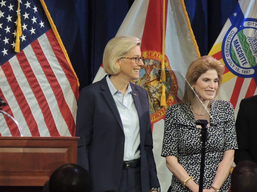 Jane Castor takes oath of office as new Tampa Mayor - WMNF 88.5 FM