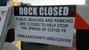 COVID-19 beach closure