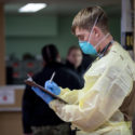 Coronavirus medic nurse COVID-19 face mask