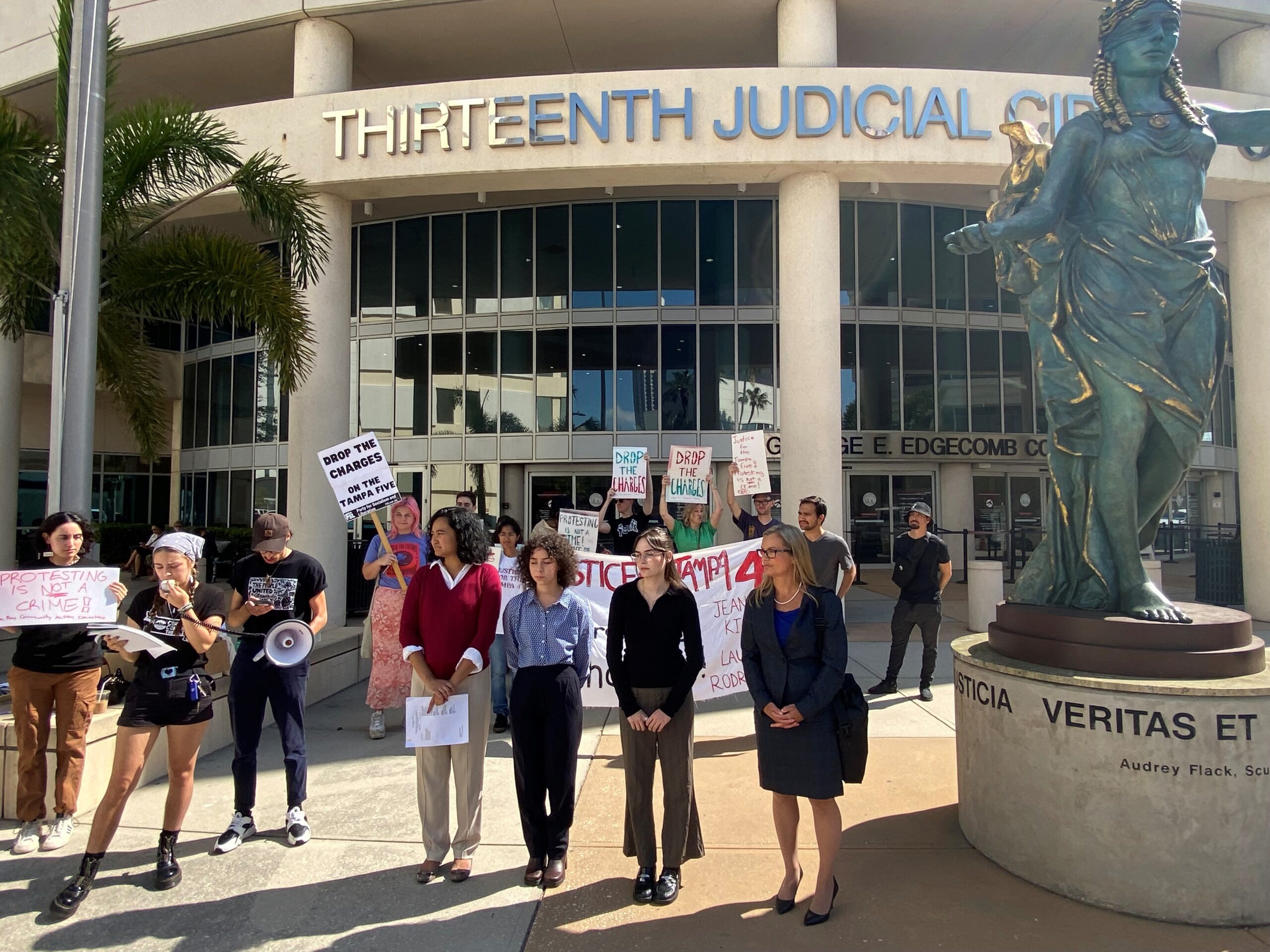 WMNF | University of South Florida protestors face court date, felony  charges - WMNF