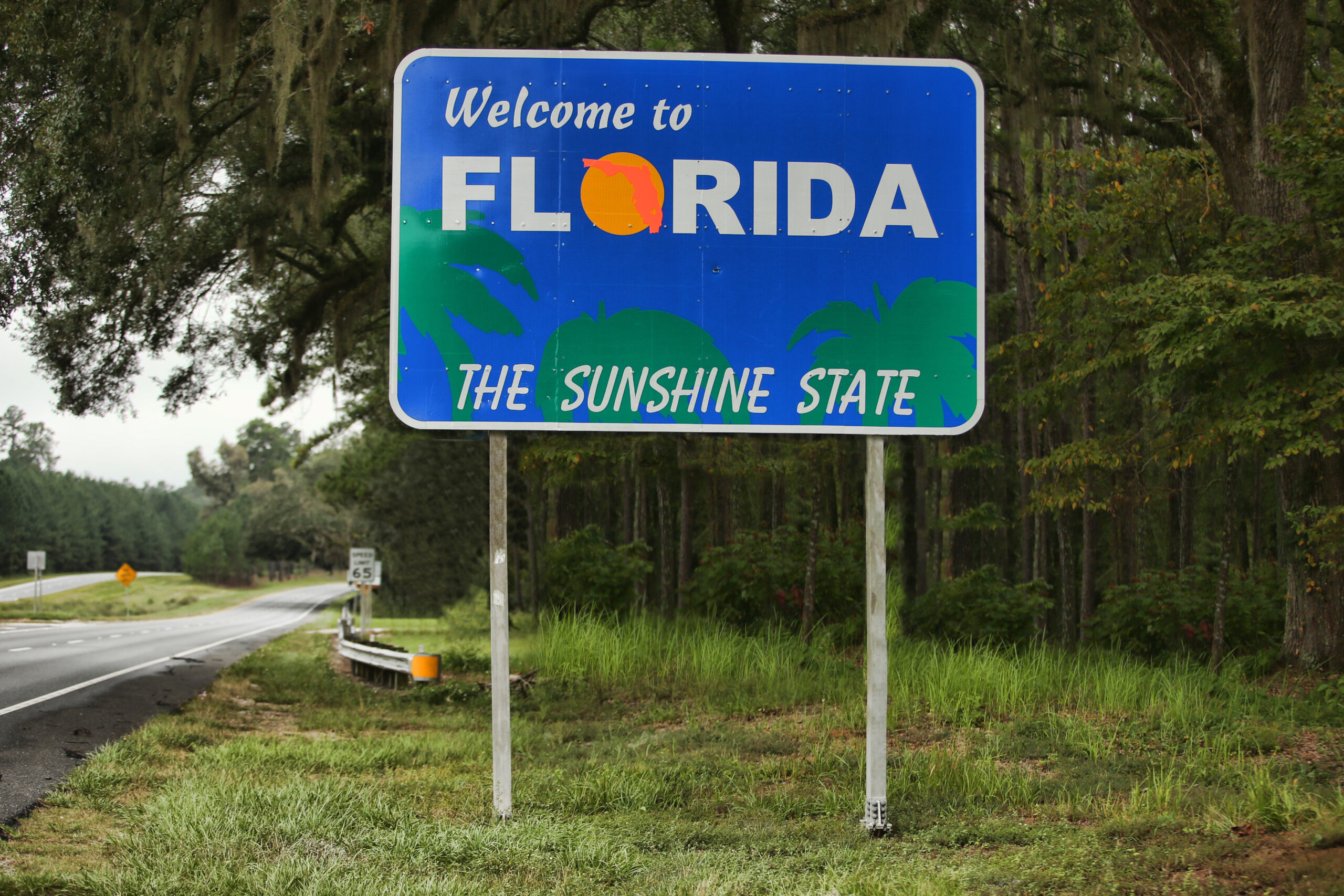 Welcome to Florida sign